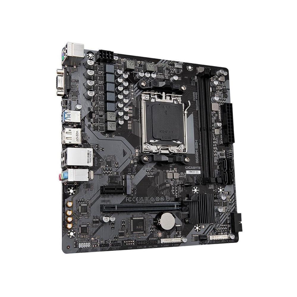 Foto 3 pulgar | Placa Base Gigabyte B650m S2h Socket Am5 Amd B650 Ddr5 Micro Atx - Venta Internacional.