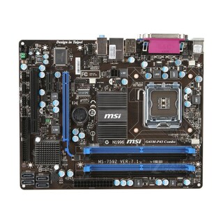Foto 1 | Placa Madre Msi G41m-p43 Combo Lga 775 Intel G41 Ddr3 Micro Atx - Venta Internacional.
