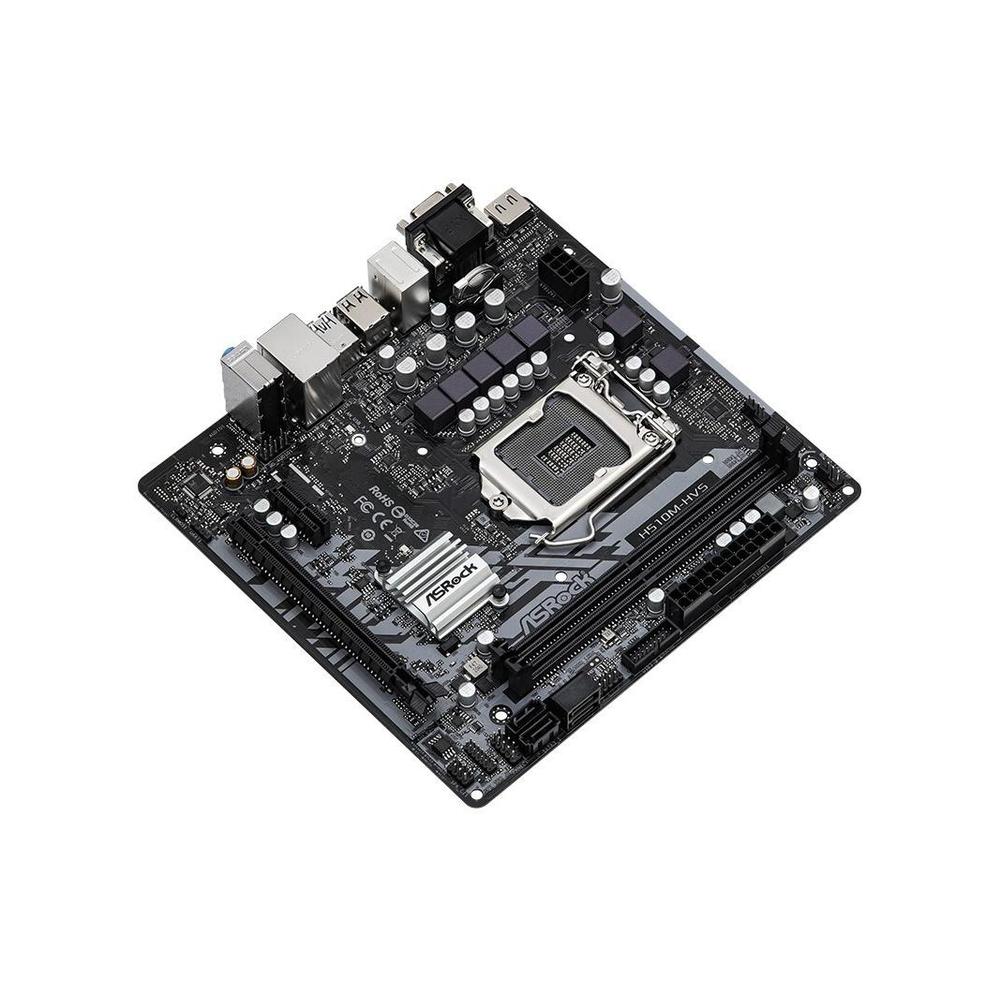 Foto 4 pulgar | Placa Madre Asrock H510m-hvs Lga 1200 Intel H510 Ddr4 De 64 Gb - Venta Internacional.