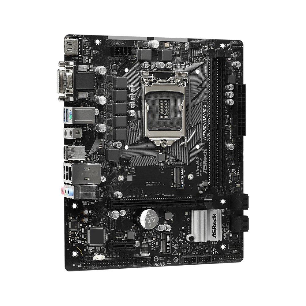 Foto 3 pulgar | Placa Madre Asrock H410m-hdv/m.2 Lga 1200 Intel H410 Ddr4 - Venta Internacional.