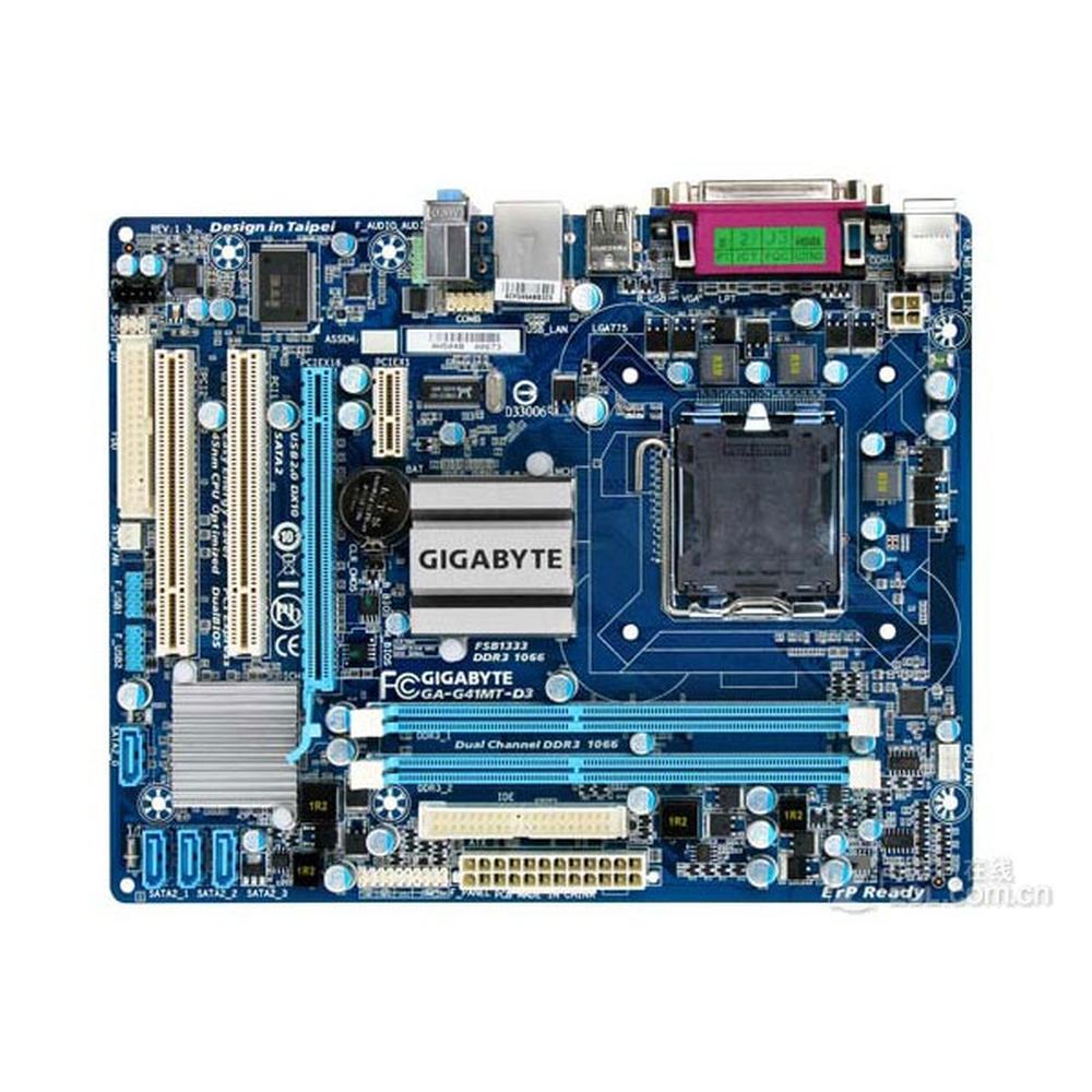Foto 2 pulgar | Placa Madre Gigabyte Ga-g41mt-d3 Lga 775 Intel G41 Ddr3 Micro Atx - Venta Internacional.