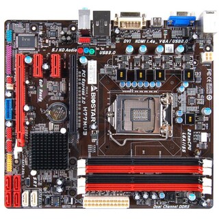 Foto 1 | Placa Madre Biostar H77mu3 Ver Lga 1155 Intel H77 Ddr3 32 Gb - Venta Internacional.