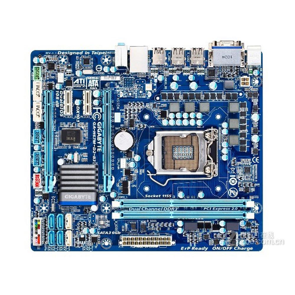 Foto 2 pulgar | Placa Madre Gigabyte Ga-h67m-d2-b3 Lga 1155 Intel H67 Ddr3 - Venta Internacional.