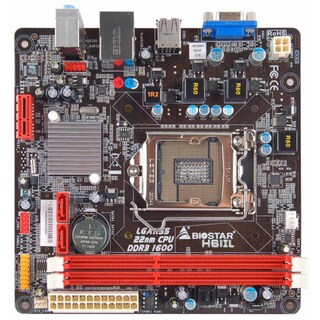 Foto 1 | Placa Madre Biostar H61il Lga 1155 Intel H61 Ddr3 Mini-itx - Venta Internacional.