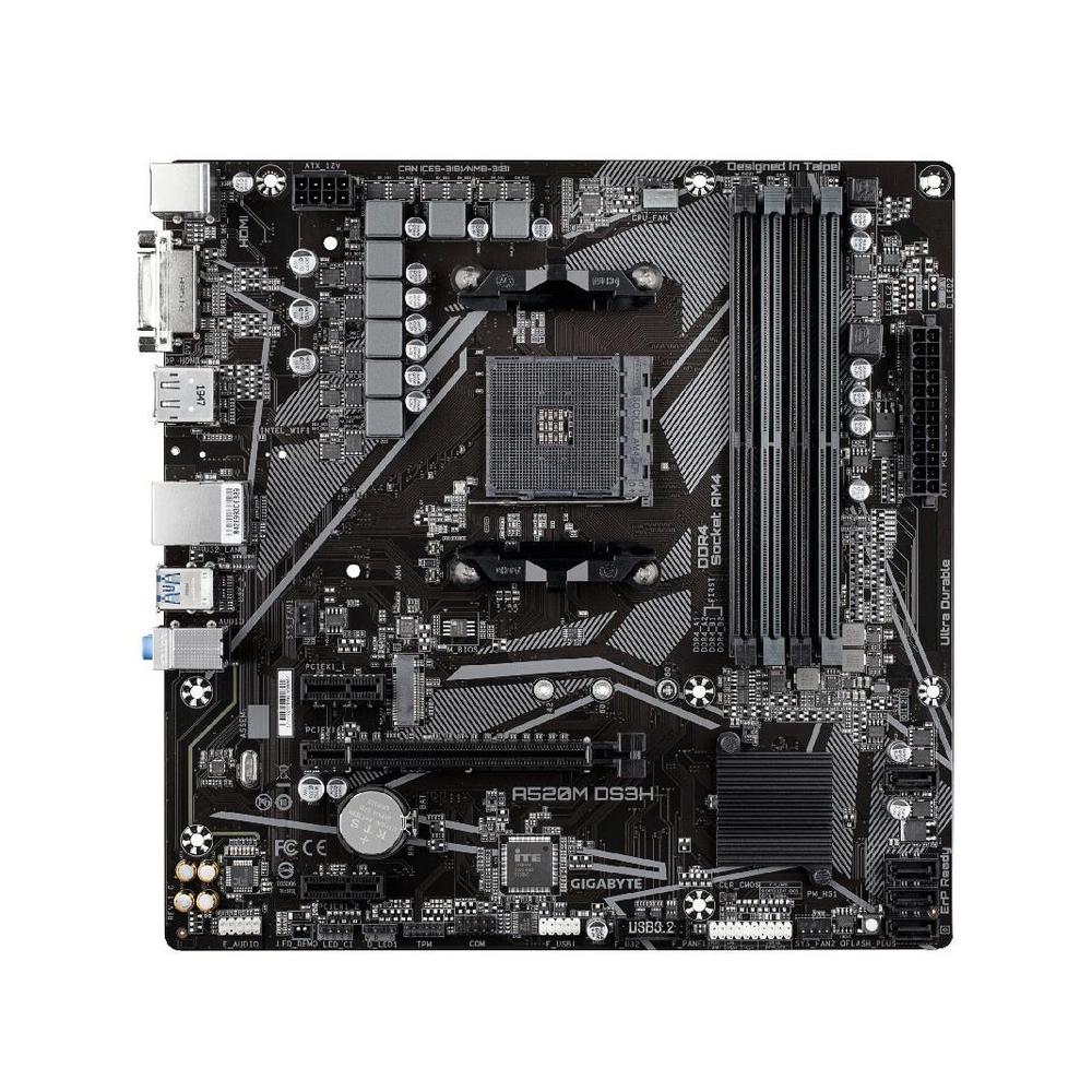 Foto 2 pulgar | Placa Madre Gigabyte A520m Ds3h Socket Am4 Amd A520 Ddr4 - Venta Internacional.