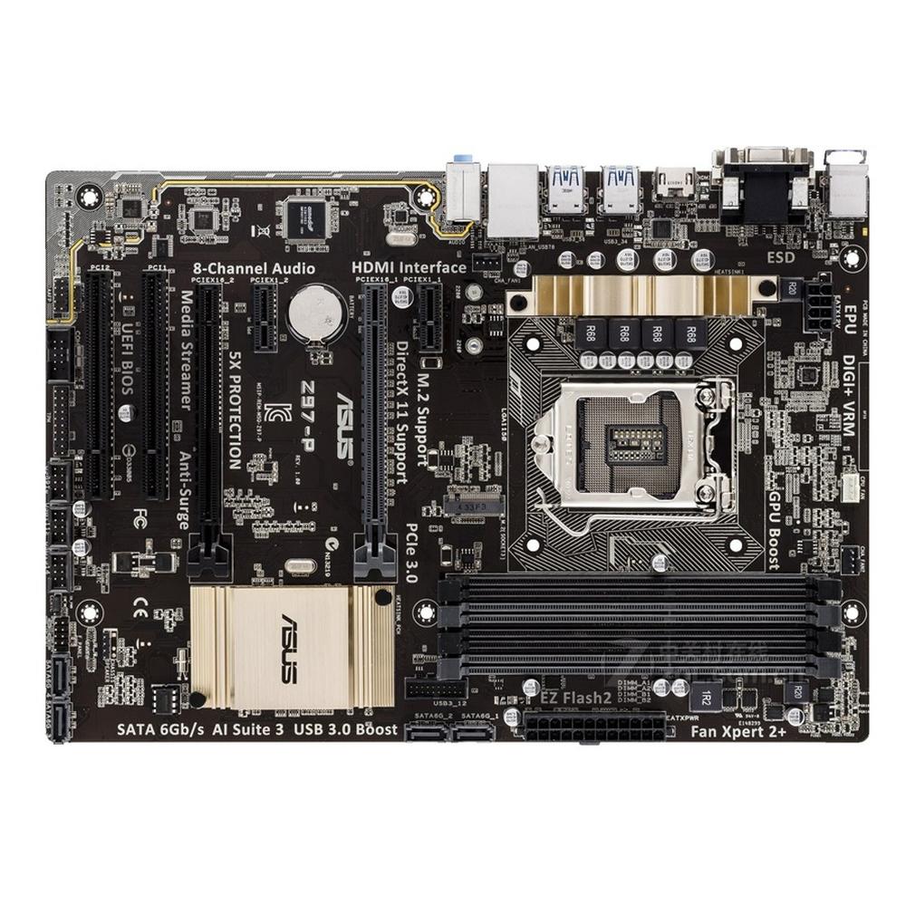 Foto 2 pulgar | Placa Madre Asus Z97-p Lga 1150 Intel Z97 Ddr3 Atx - Venta Internacional.