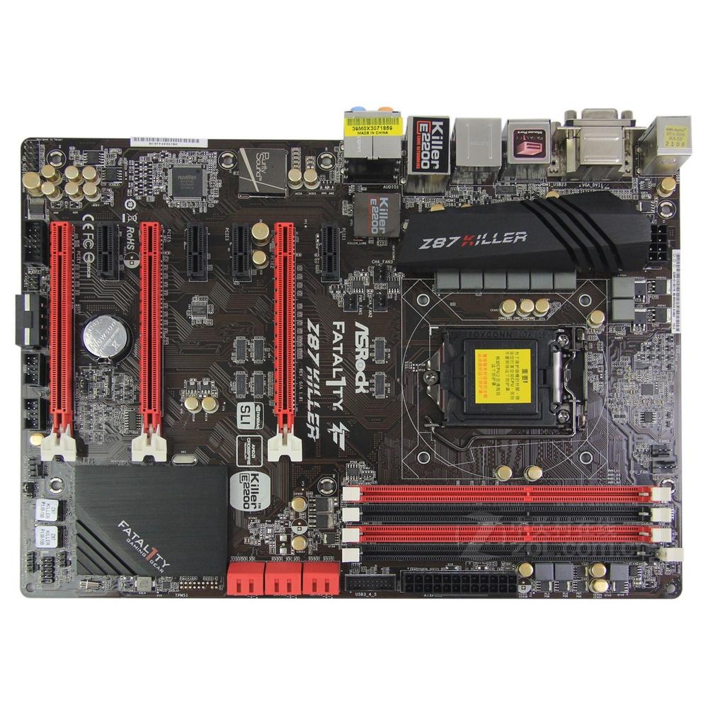 Foto 2 pulgar | Placa Madre Asrock Fatal1ty Z87 Killer Lga 1150 Ddr3 Atx - Venta Internacional.