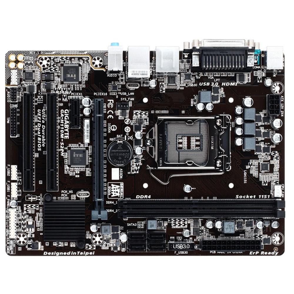 Foto 1 | Placa Madre Gigabyte H110m-s2ph (rev.1.0) Lga 1151 Ddr4 32gb - Venta Internacional.