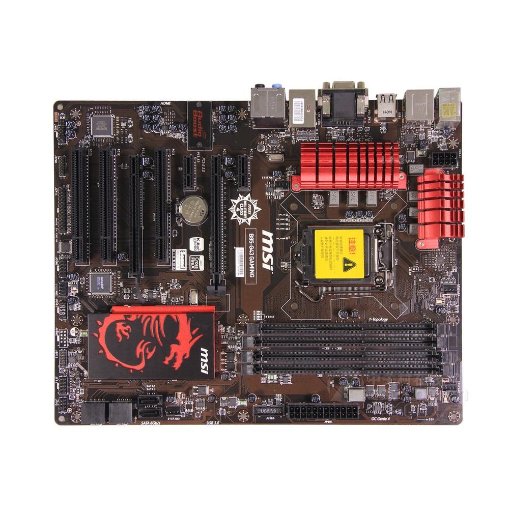 Foto 2 pulgar | Placa Madre Msi B85-g43 Gaming Lga 1150 Intel B85 Ddr3 Atx - Venta Internacional.