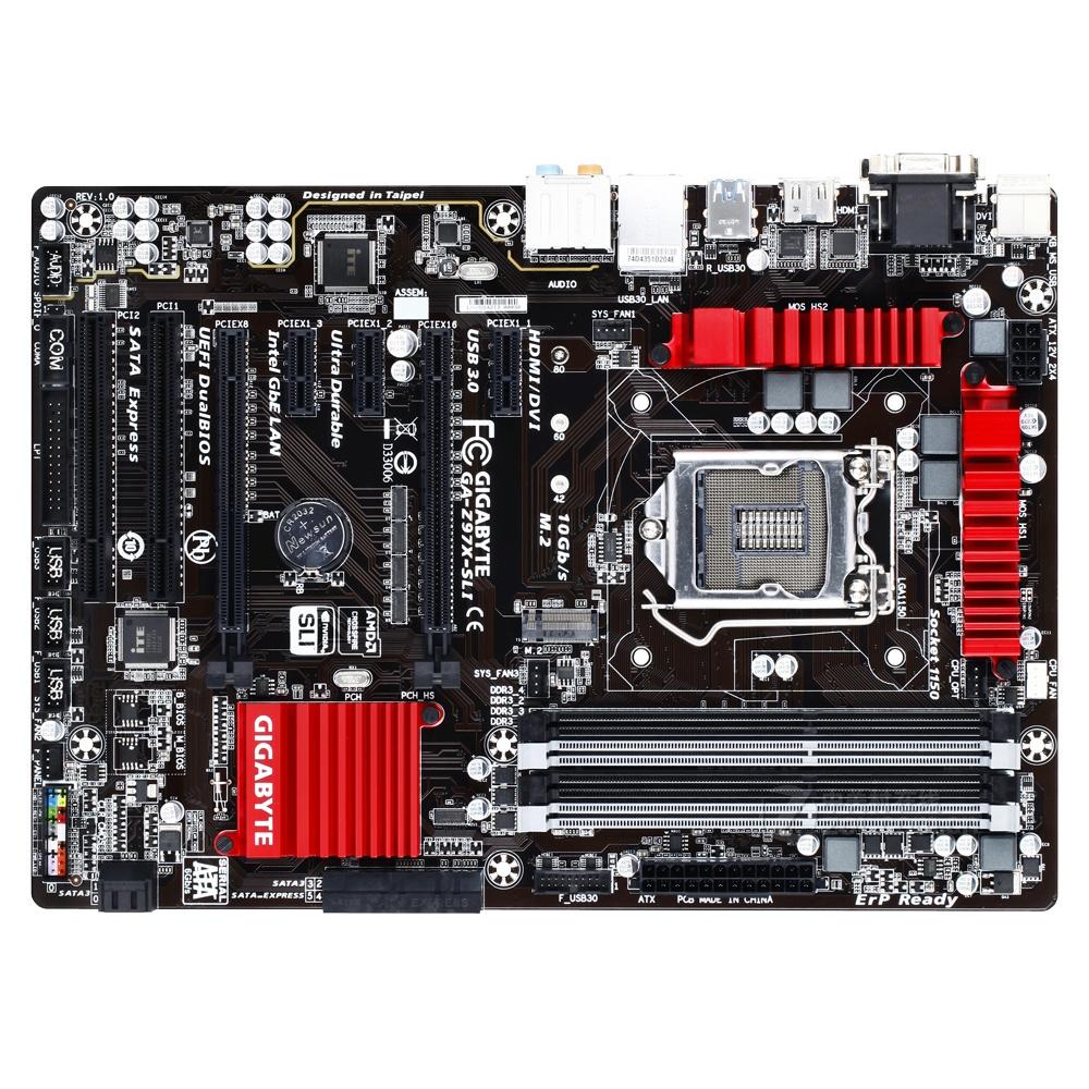 Foto 2 pulgar | Placa Madre Gigabyte Z97x-sli (rev.1.0) Lga 1150 Ddr3 Atx - Venta Internacional.