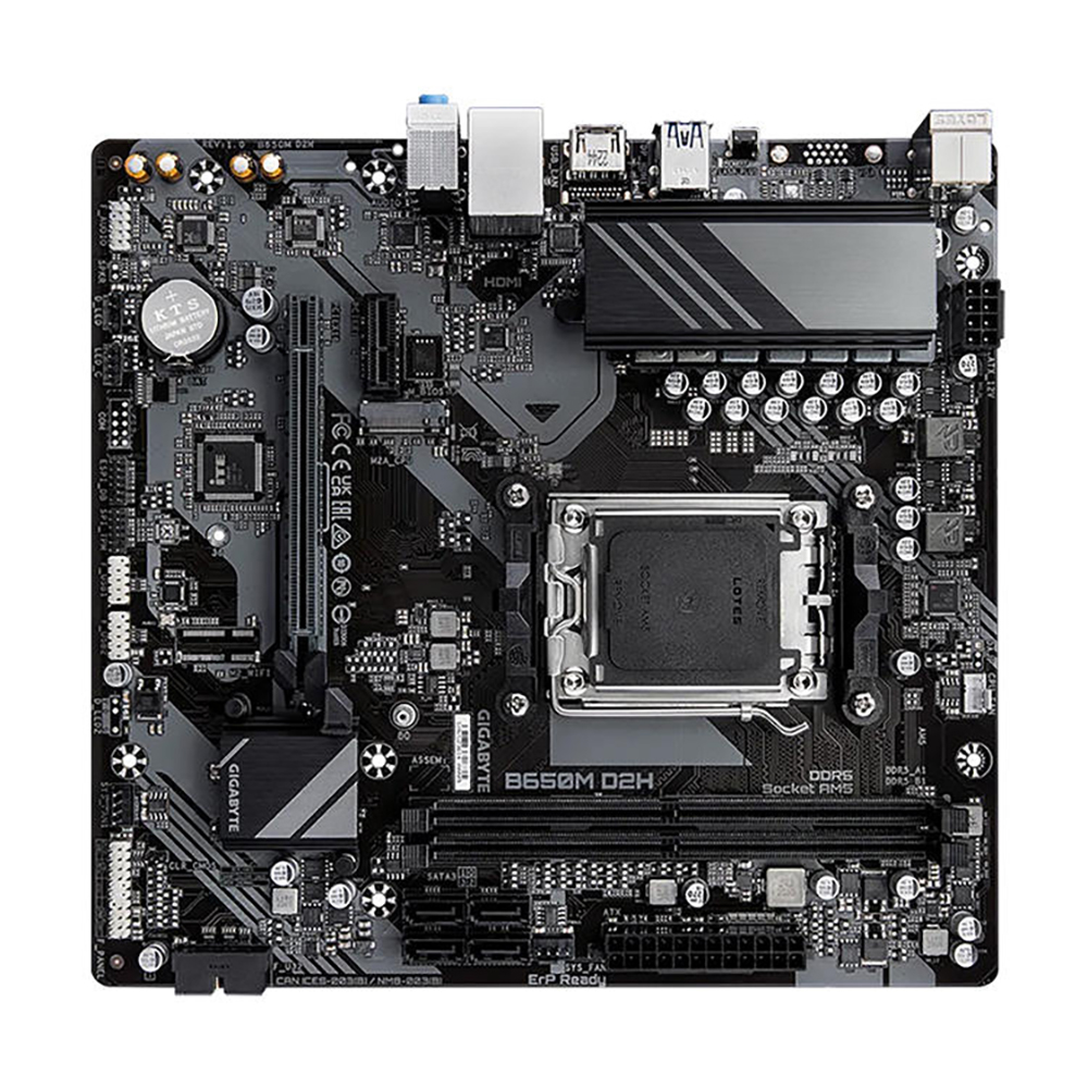 Foto 2 pulgar | Placa Base Gigabyte B650m D2h Socket Am5 Amd B650 Ddr5 Micro Atx - Venta Internacional.