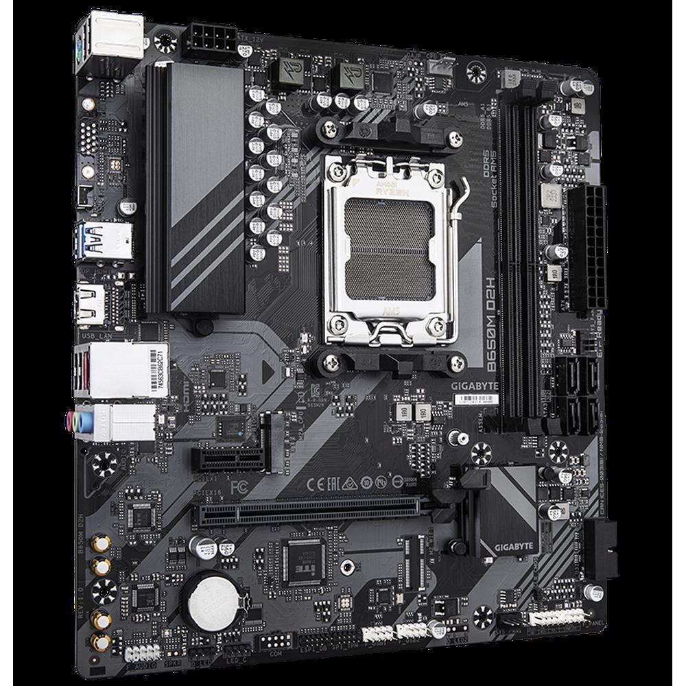 Foto 3 pulgar | Placa Base Gigabyte B650m D2h Socket Am5 Amd B650 Ddr5 Micro Atx - Venta Internacional.