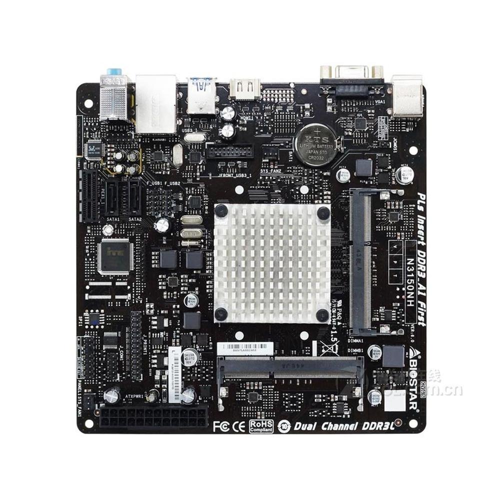 Foto 2 pulgar | Placa Base Biostar N3150nh Mini-itx Ddr3 Con Cpu Integrada - Venta Internacional.