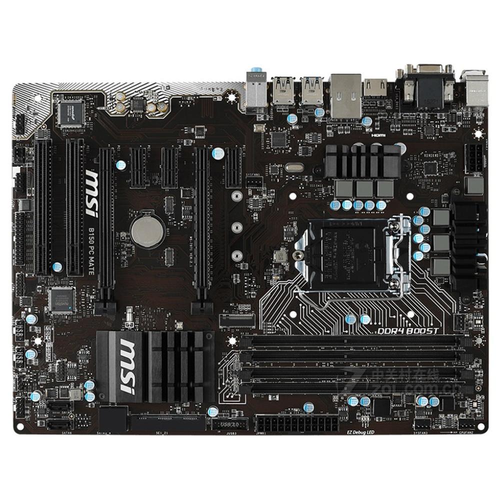 Foto 2 pulgar | Placa Madre Msi B150 Pc Mate Lga 1151 Intel B150 Ddr4 Atx - Venta Internacional.