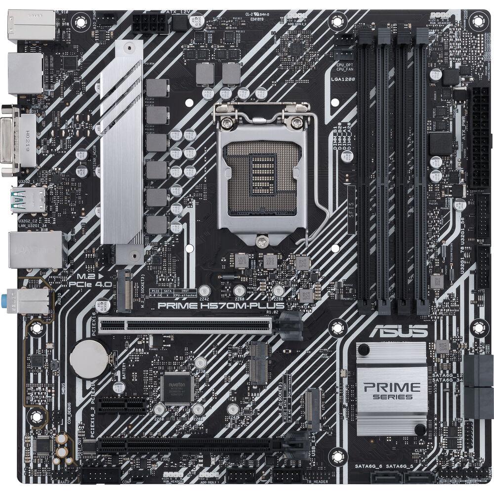 Placa Madre Asus Prime H570m-plus Lga 1200 Intel H570 Ddr4 - Venta Internacional.