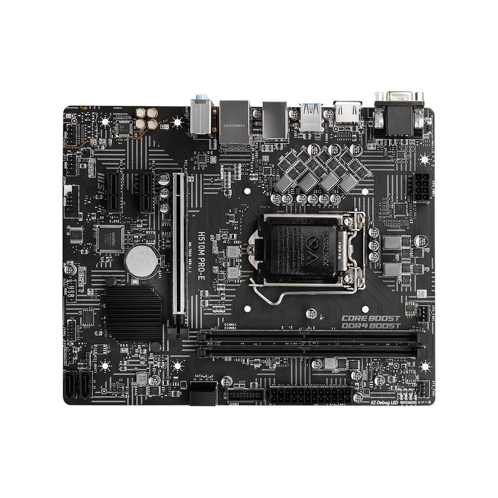 Foto 2 pulgar | Placa Madre Msi H510m Pro-e Lga 1200 Intel H510 Ddr4 64 Gb - Venta Internacional.