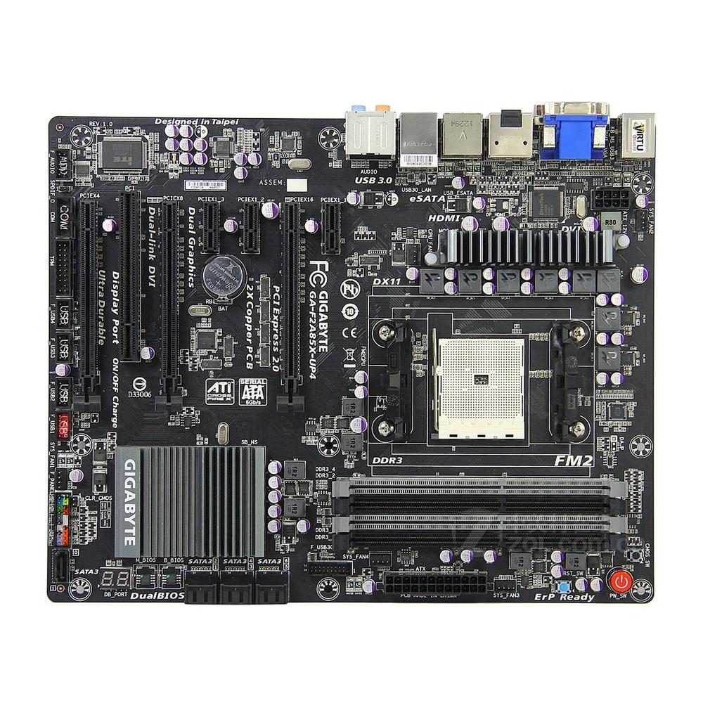Foto 2 pulgar | Placa Madre Gigabyte Ga-f2a85x-up4 Socket Fm2 Amd A85x Ddr3 - Venta Internacional.