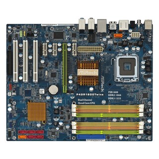 Foto 1 | Placa Madre Asrock P43r1600twins Lga 775 Intel P43 Ddr3 Atx - Venta Internacional.