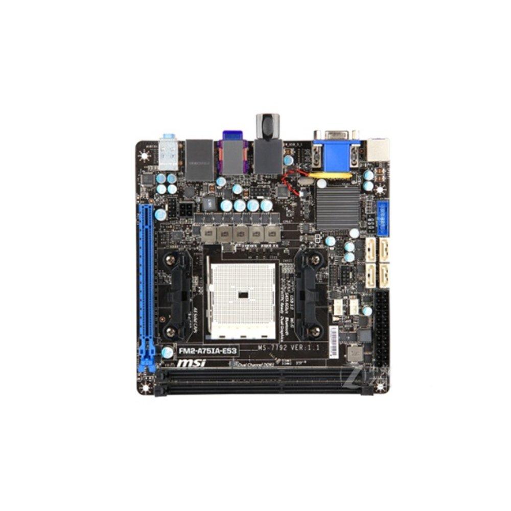 Foto 1 | Placa Madre Msi Fm2-a75ia-e53 Zócalo Fm2 Amd A75 Ddr3 Mini-itx - Venta Internacional.