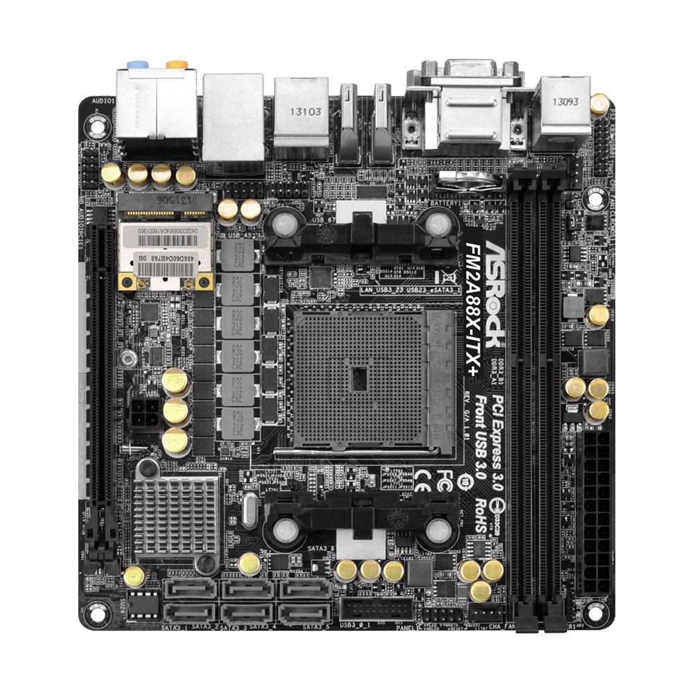 Foto 2 pulgar | Placa Madre Asrock Fm2a88x-itx+ Socket Fm2/fm2+ Ddr3 32 Gb - Venta Internacional.