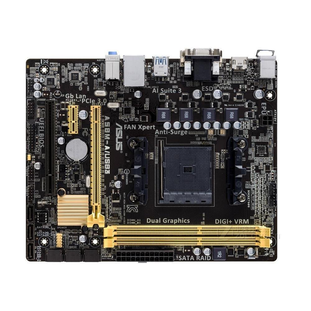 Foto 2 pulgar | Placa Base Asus A58m-a/usb3 Con Conector Fm2/fm2+ Ddr3 Micro Atx - Venta Internacional.