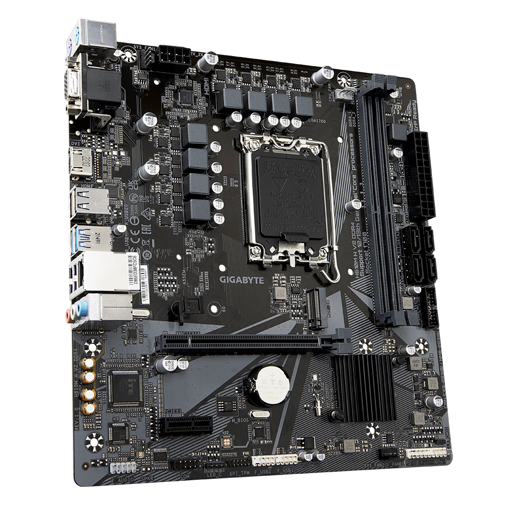 Foto 4 pulgar | Mb Gigabyte H610m H V2 Intel 1700 Ddr4 64gb Rev 1.0 Hdmi H610m H V2