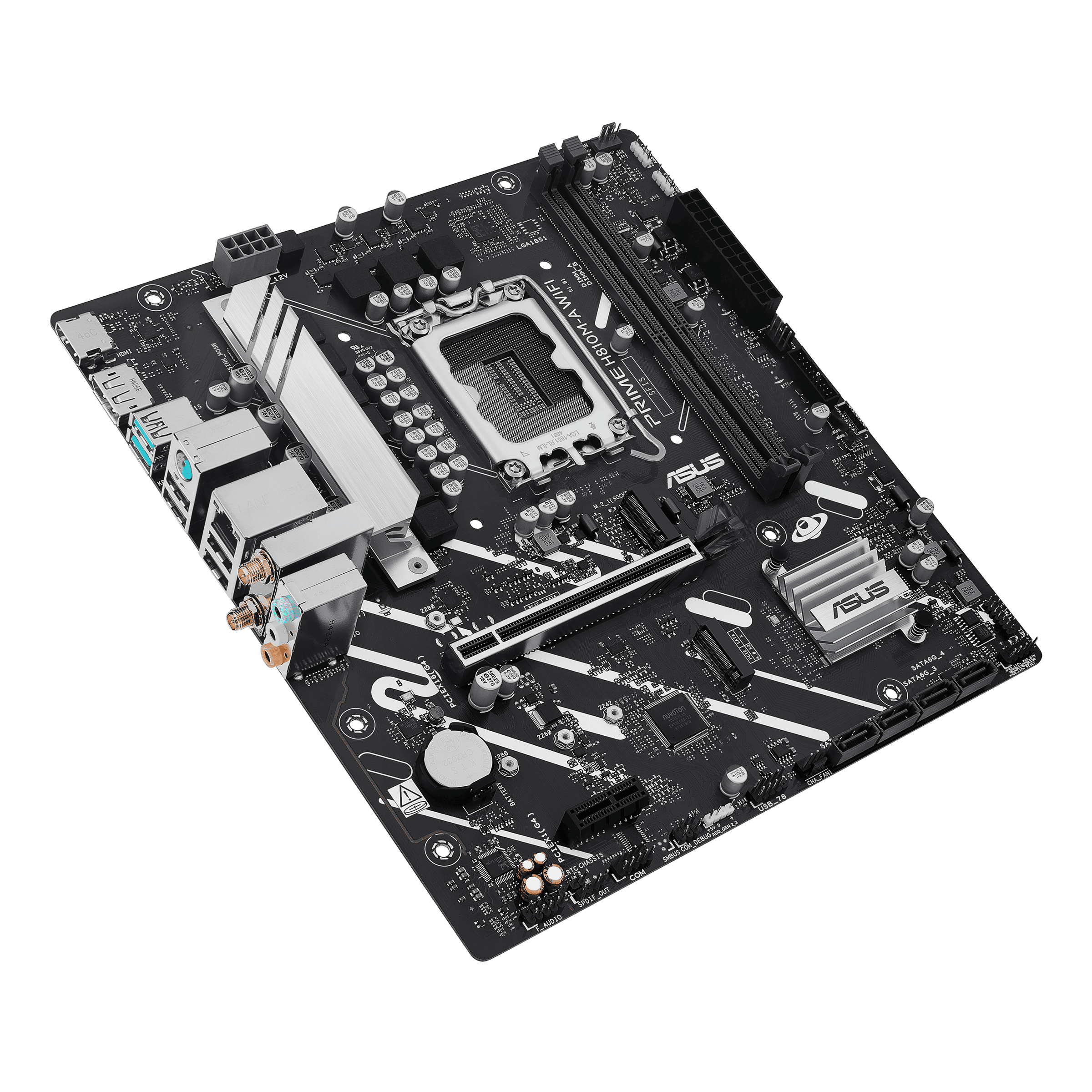 Foto 4 pulgar | Mb Asus Prime H810m-a Wifi 1851 Ddr5 Micro Atx Hdmi Dp 90mb1kj0-m0eay0
