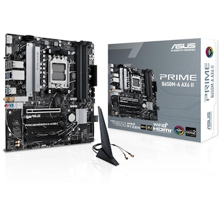 Foto 1 | Tarjeta Madre Asus Prime B650m-a Ax6 Ii Am5 4x Ddr5 3x M.2 Pcie 4.0 Usb-c Wifi 6 Bt 5.3 Micro Atx