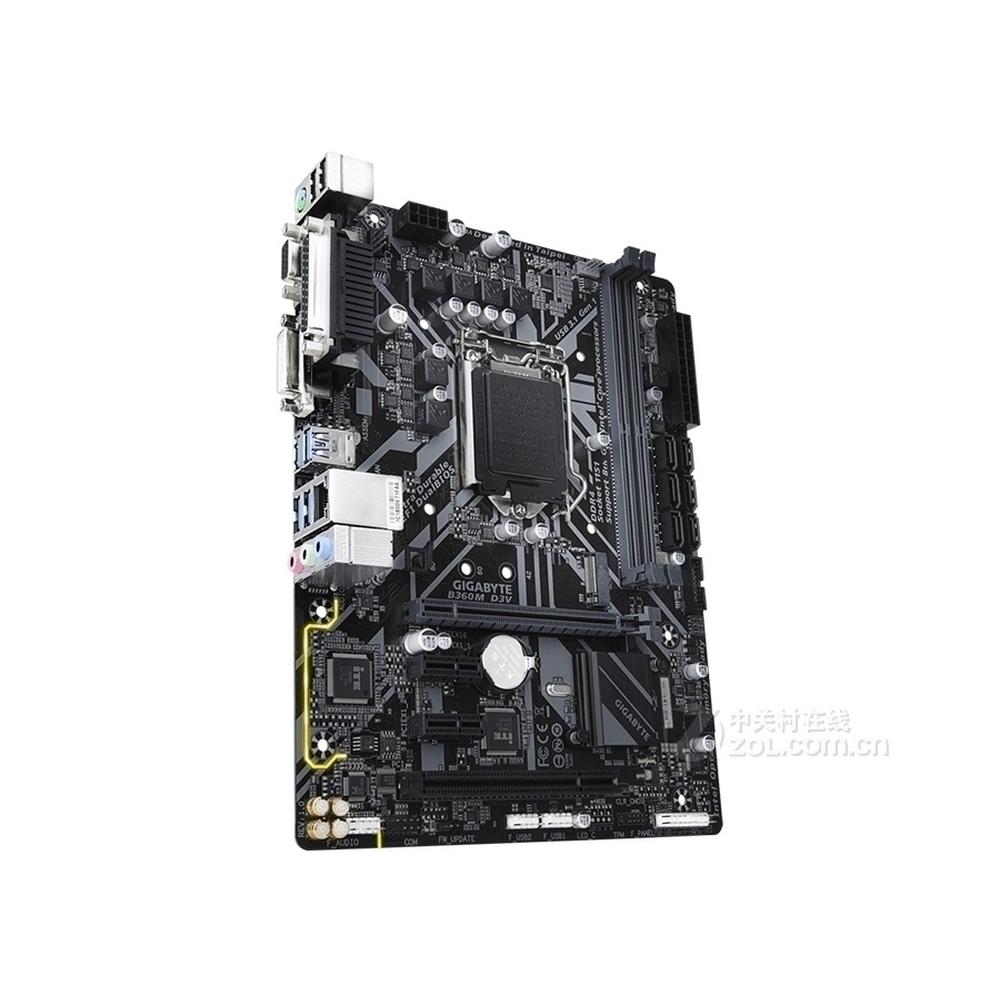 Foto 3 pulgar | Placa Base Micro Atx Gigabyte B360m D3v Lga 1151 Usada - Venta Internacional.