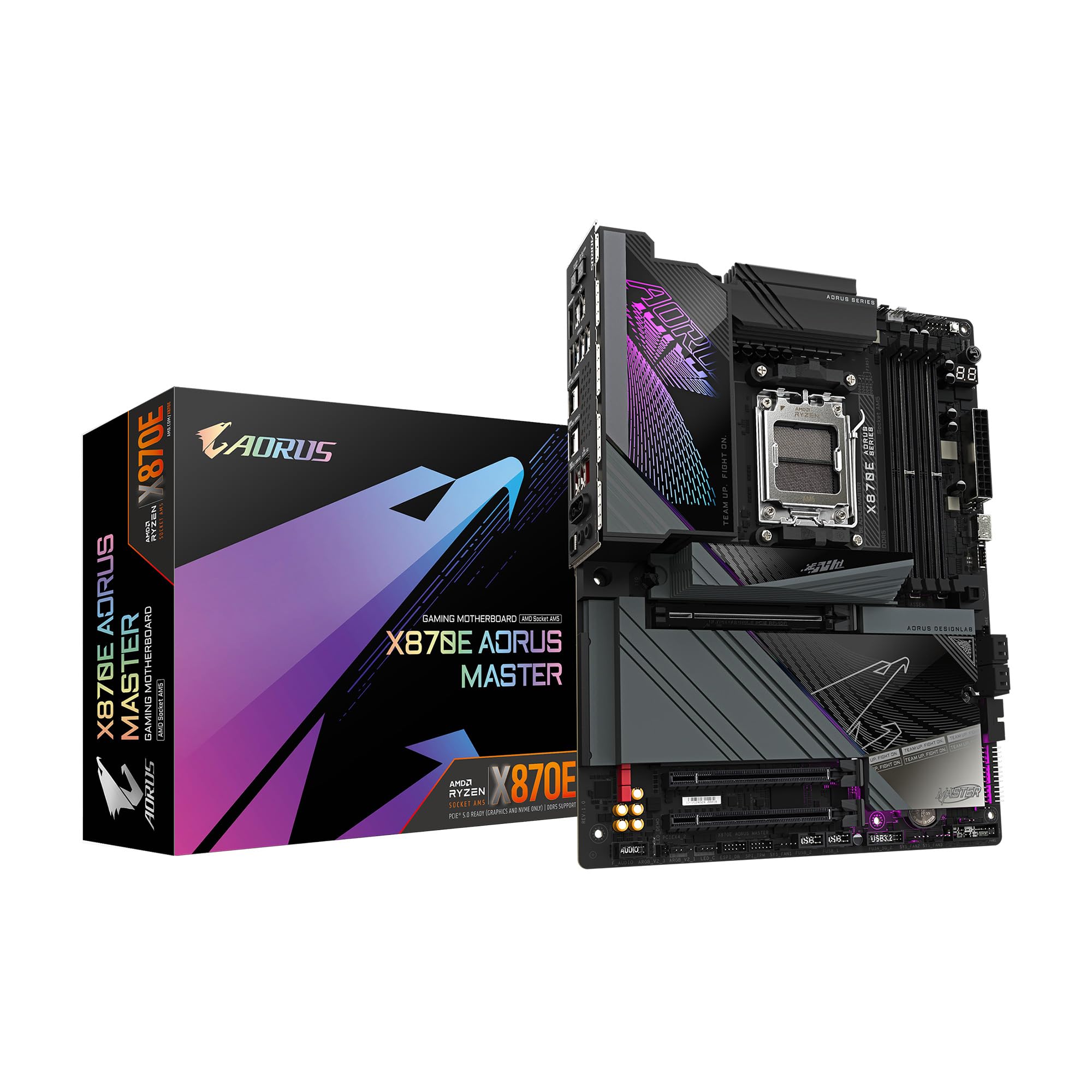 Placa Madre Gigabyte X870e Aorus Master Am5 Lga 1718 Atx - Venta Internacional.