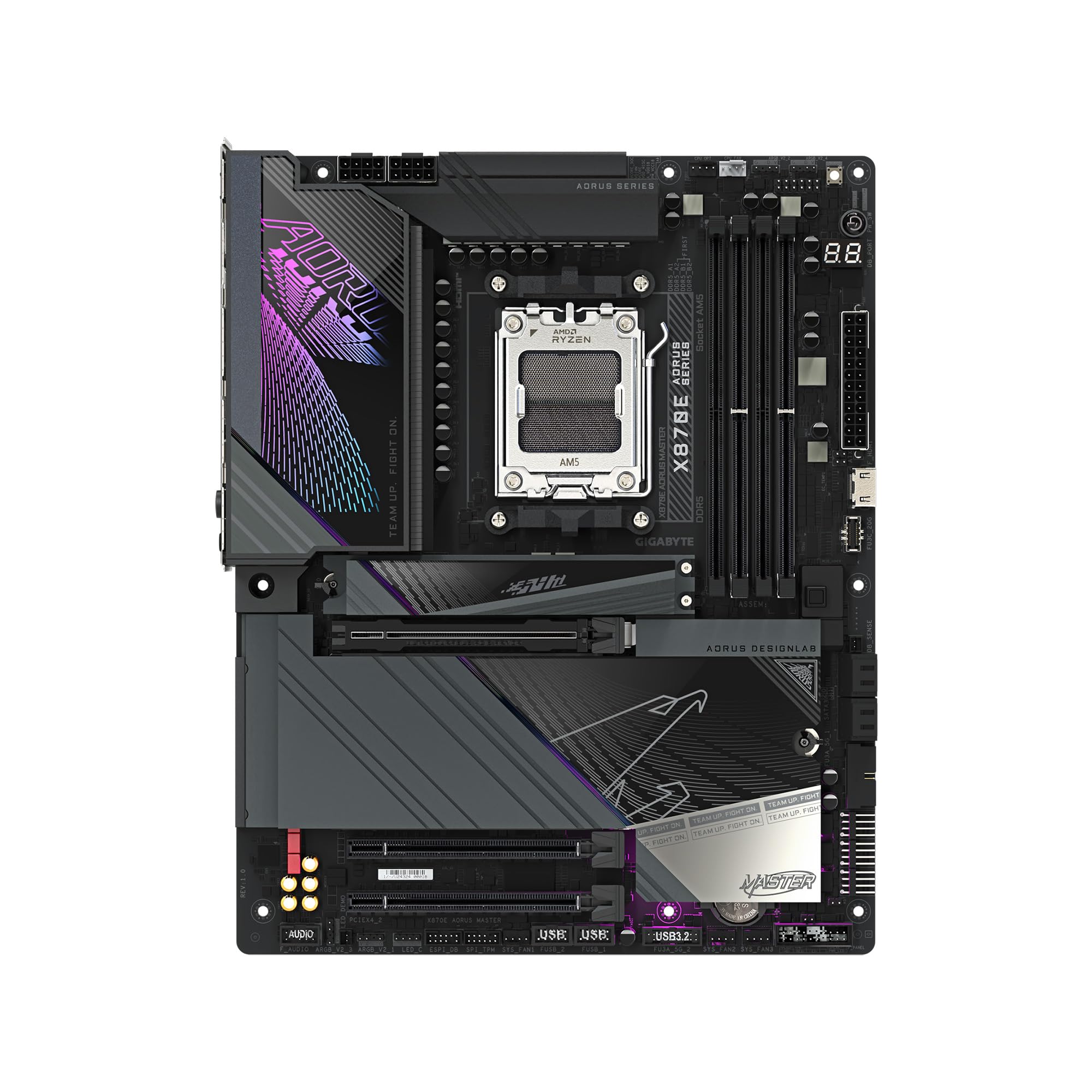 Foto 2 | Placa Madre Gigabyte X870e Aorus Master Am5 Lga 1718 Atx - Venta Internacional.