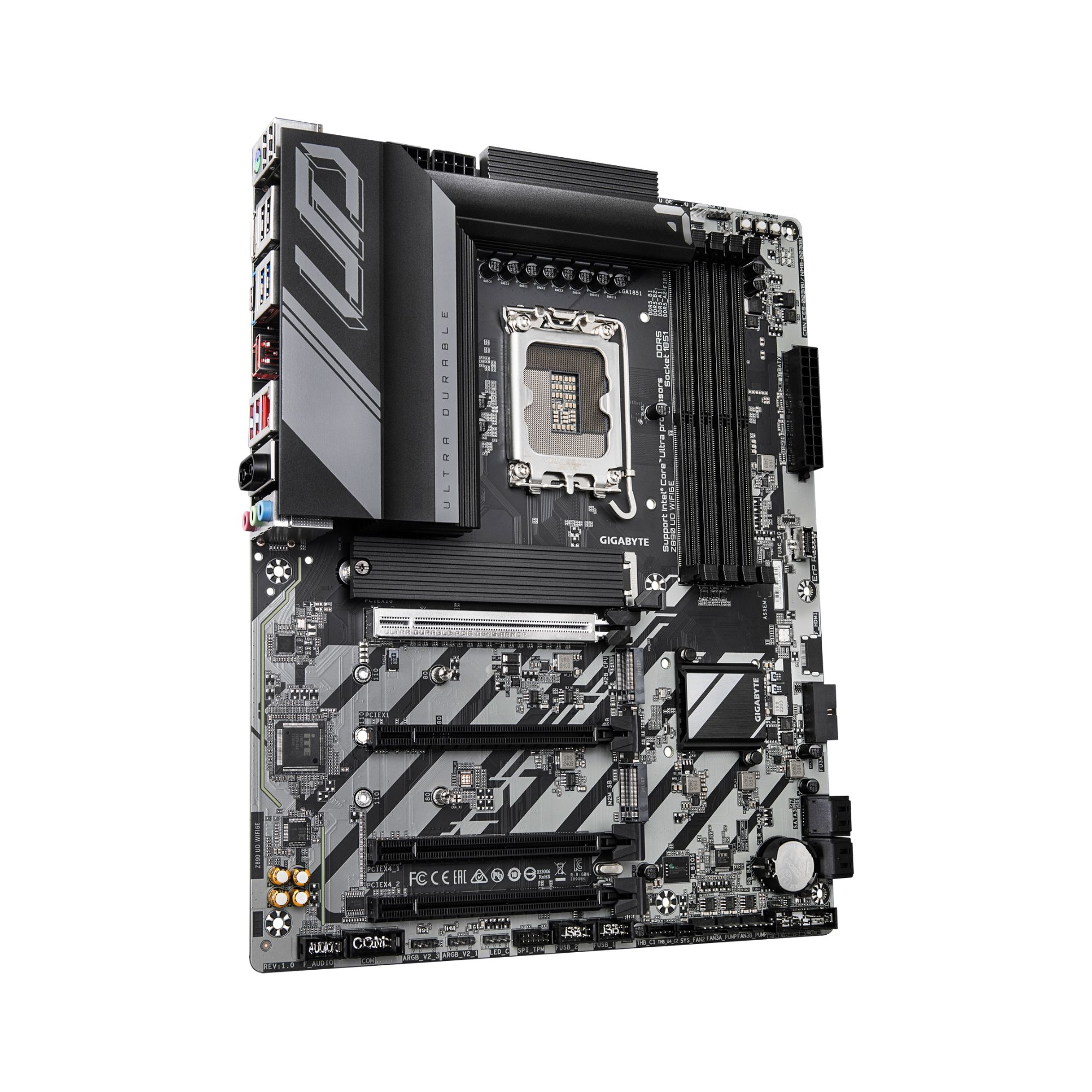 Foto 4 pulgar | Tarjeta Madre Gigabyte Z890 Ud Wifi6e  Atx  Intel  Lga1851  Pcie 5.0  256 Gb Ddr5  Displayport