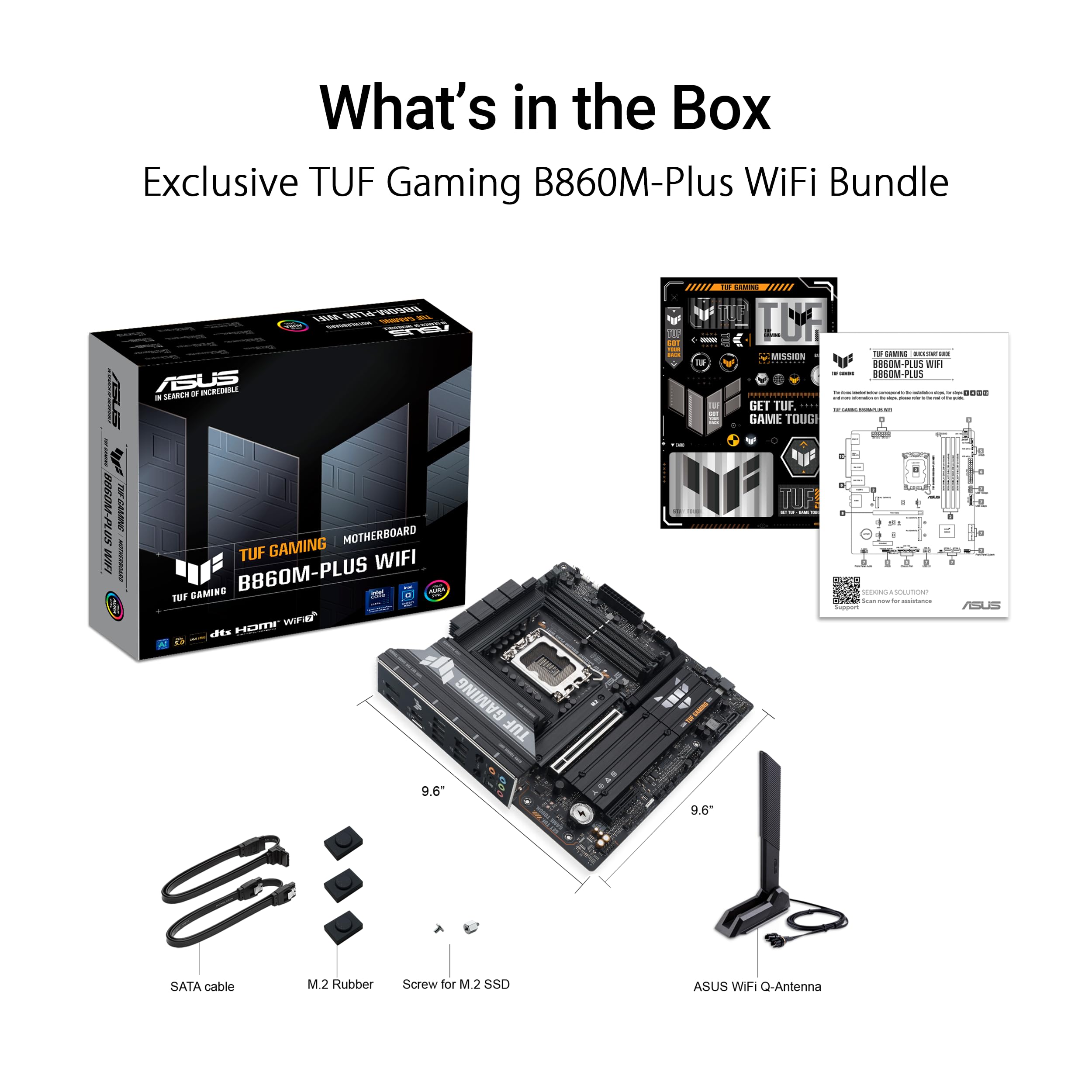 Foto 7 pulgar | Placa Madre Asus Tuf Gaming B860m-plus Wifi B860 Lga 1851 - Venta Internacional.