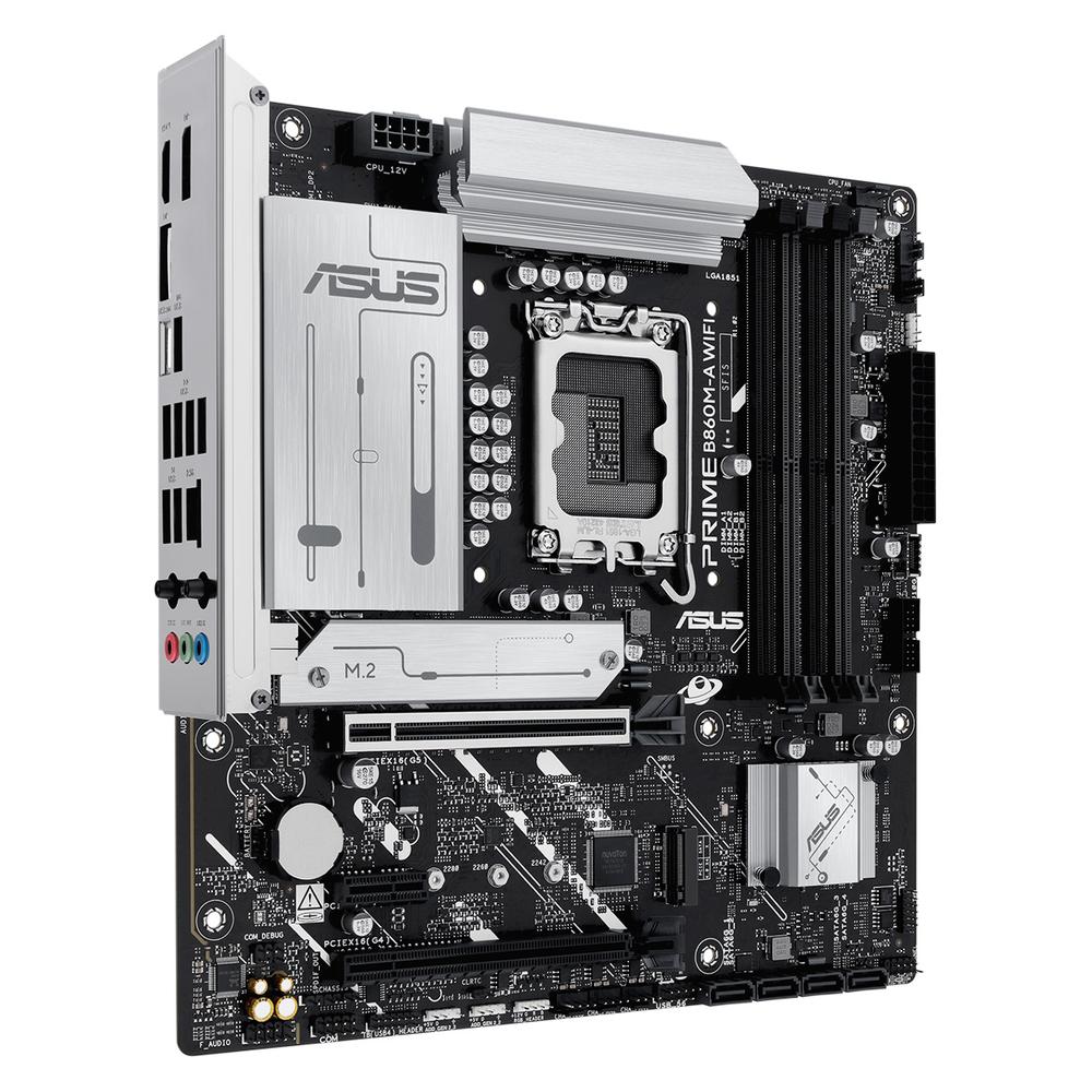 Foto 4 pulgar | Tarjeta Madre Asus Prime B860m-a Wifi-csm Lga 1851 4x Ddr5 2x M.2 Pcie 5.0 Usb-c Wi-fi 6e Bt 5.3 Mic