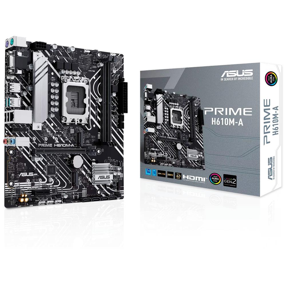 Foto 1 | Tarjeta Madre Asus Prime H610m-a Lga1700 Ddr5 M.2 Micro Atx