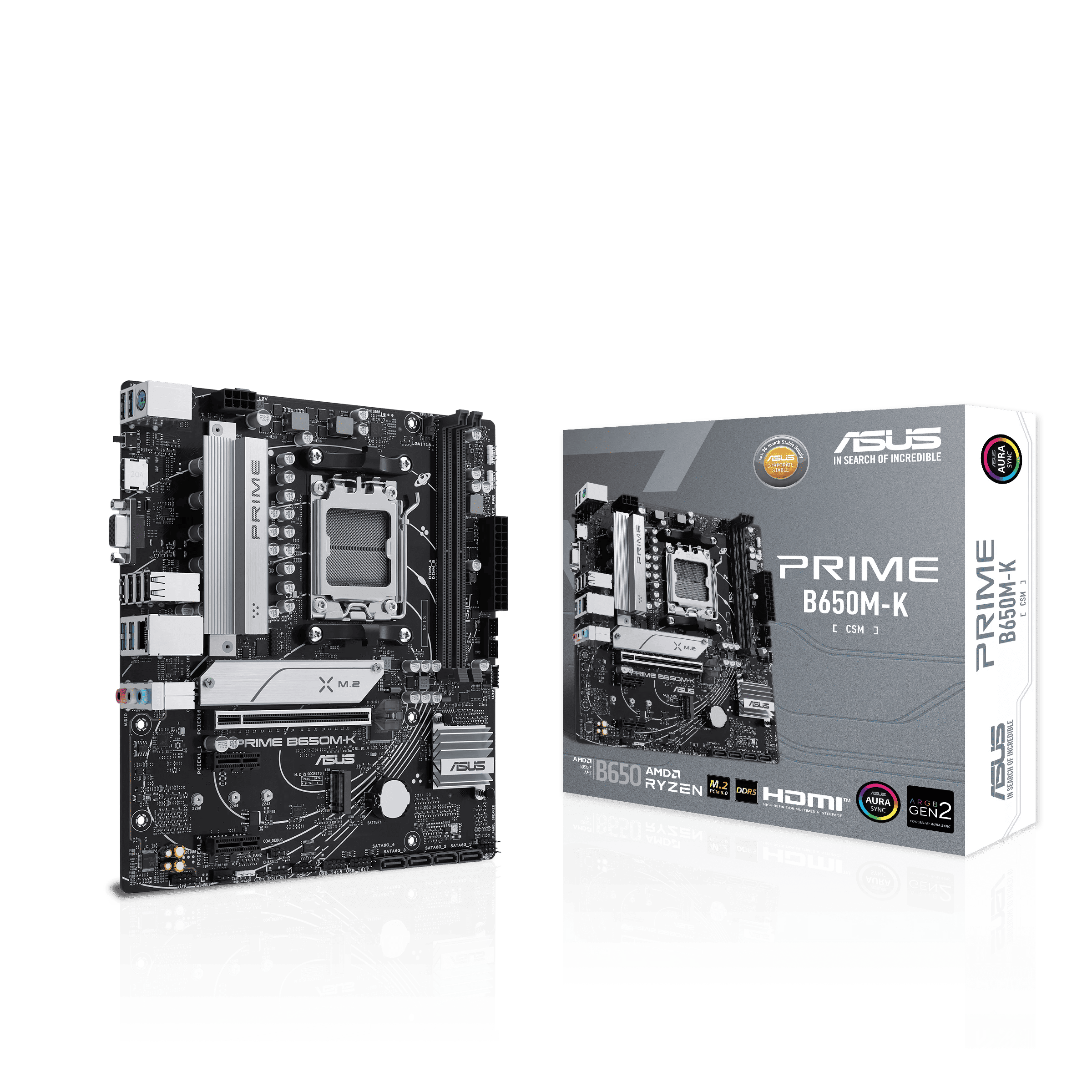 Foto 2 pulgar | Mother Amd B650m-k Am5 Asus Prime 2xddr5 96gb M-atx 90mb1f60-m0eay0