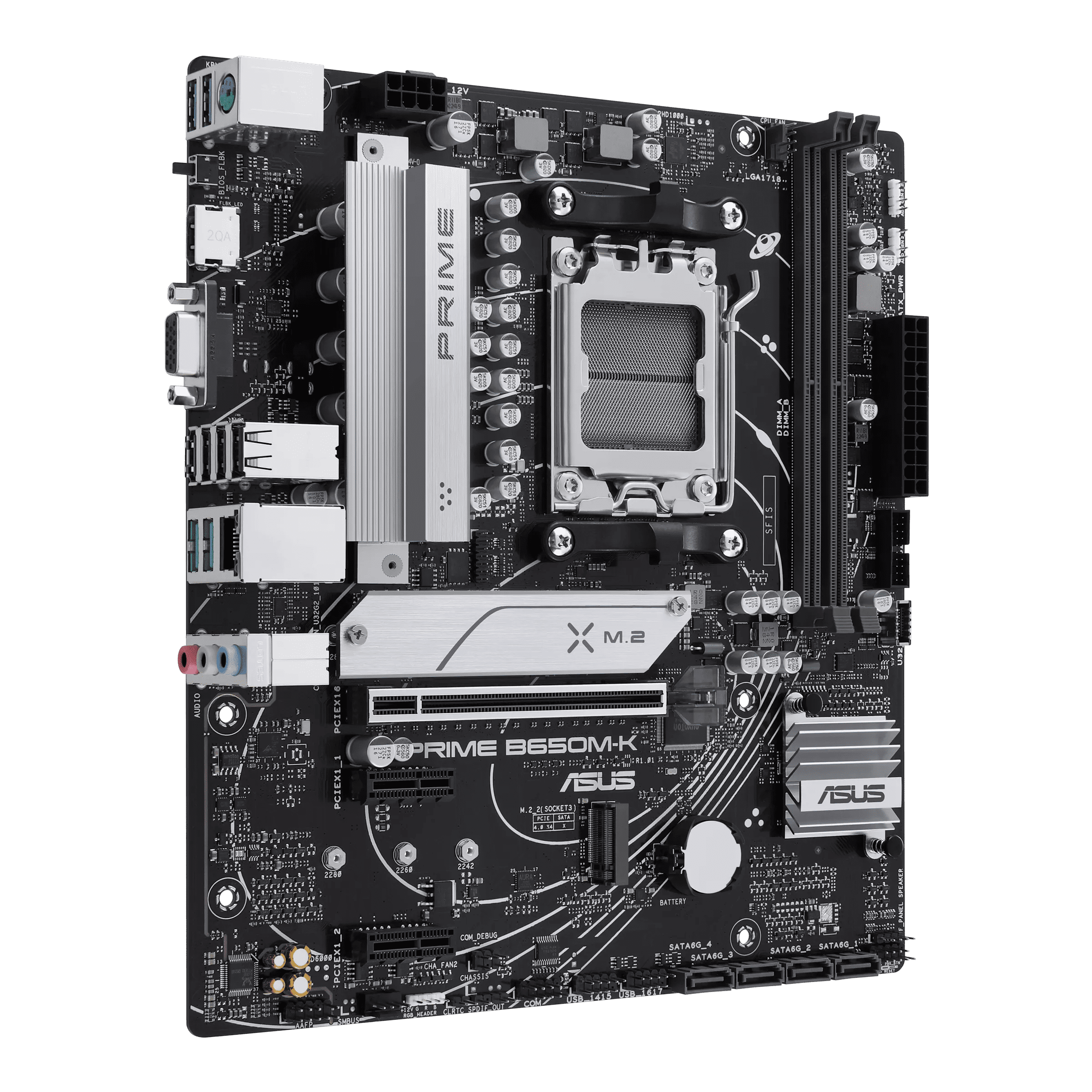 Foto 4 pulgar | Mother Amd B650m-k Am5 Asus Prime 2xddr5 96gb M-atx 90mb1f60-m0eay0