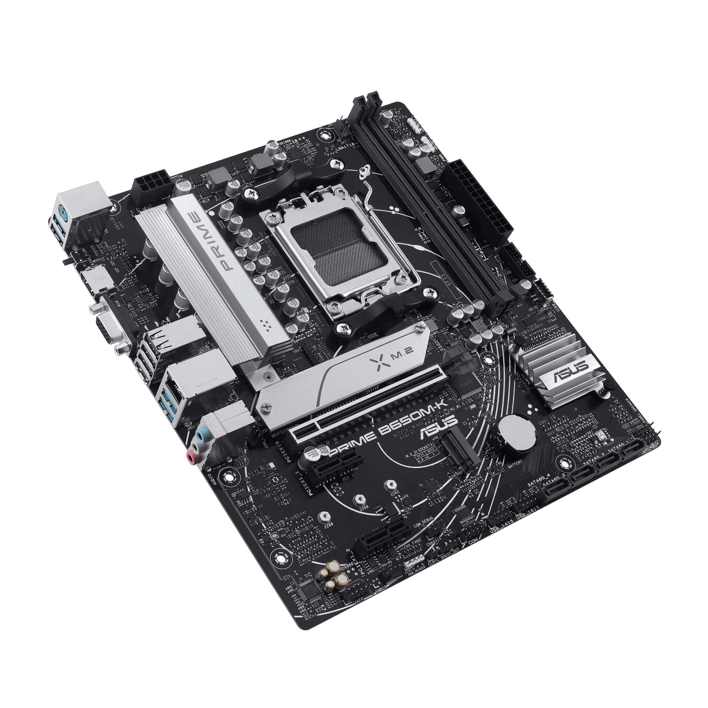 Foto 6 pulgar | Mother Amd B650m-k Am5 Asus Prime 2xddr5 96gb M-atx 90mb1f60-m0eay0