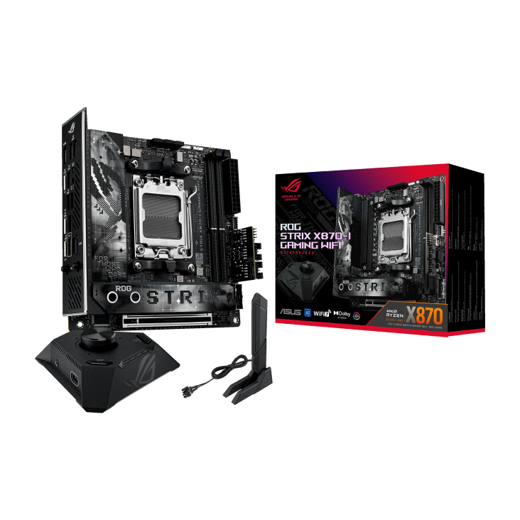 Foto 2 pulgar | Mother Amd X870-i Wifi Asus Rog Strix 2xddr5 128gb Mini-itx  90mb1iw0-mvaay0