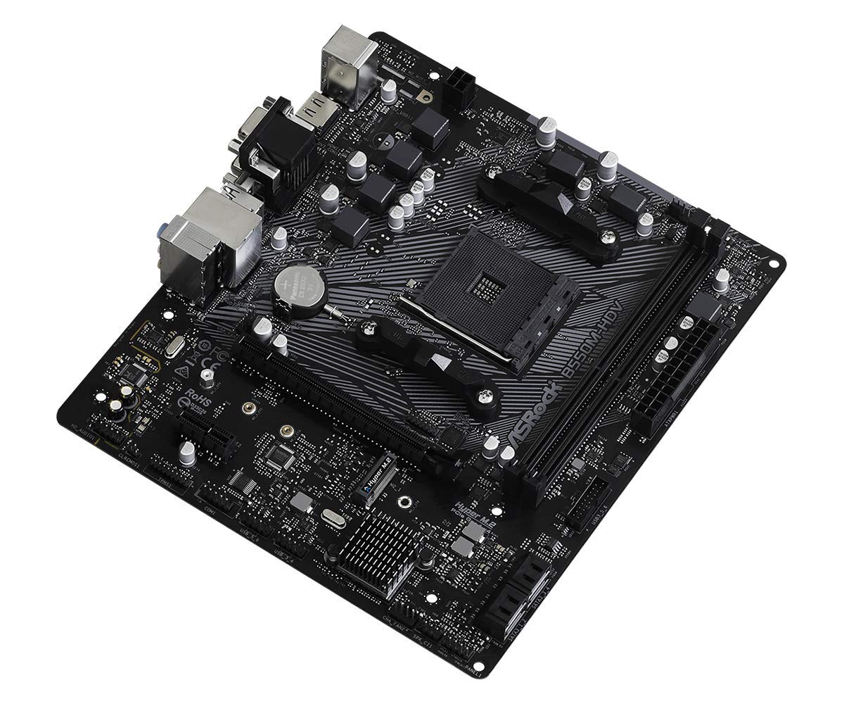 Foto 4 pulgar | Placa Base Asrock B550m-hdv Para Amd Am4 Ryzen De Tercera Generación - Venta Internacional.