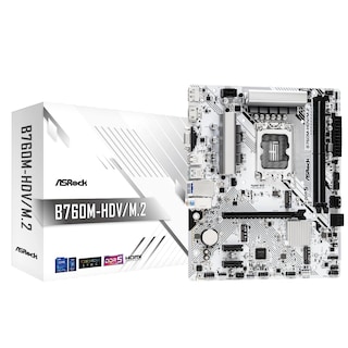 Foto 1 | Placa Madre Asrock B760m-hdv/m.2 Intel Lga1700 Ddr5 - Venta Internacional.