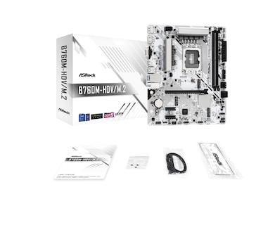 Foto 3 | Placa Madre Asrock B760m-hdv/m.2 Intel Lga1700 Ddr5 - Venta Internacional.