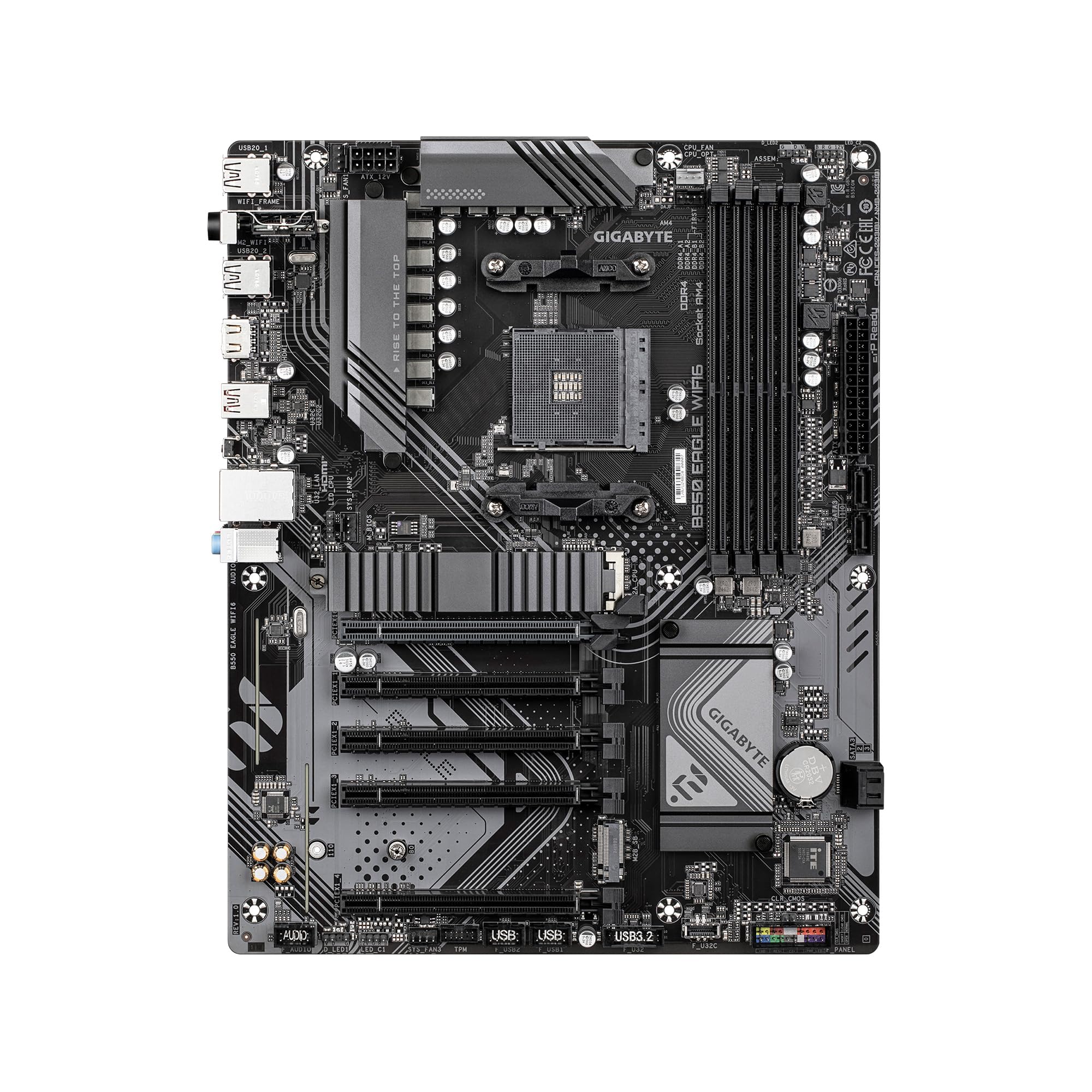 Foto 3 pulgar | Placa Madre Gigabyte B550 Eagle Wifi6 Atx Con Amd Ryzen 5000 - Venta Internacional.