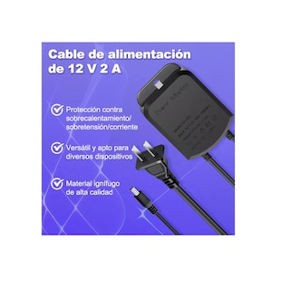 Foto 2 | Eliminador De Corriente Para Cámara De Seguridad Eo Safe Imports Esi-17189 Negro