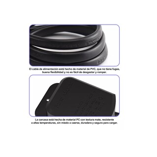 Foto 3 | Eliminador De Corriente Para Cámara De Seguridad Eo Safe Imports Esi-17189 Negro