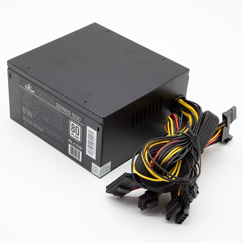 Foto 2 | Fuente De Poder Gaming Yeyian Raiden 80 Plus RGB Serie 850, 12v, 850W, Negro (yfr-46701)