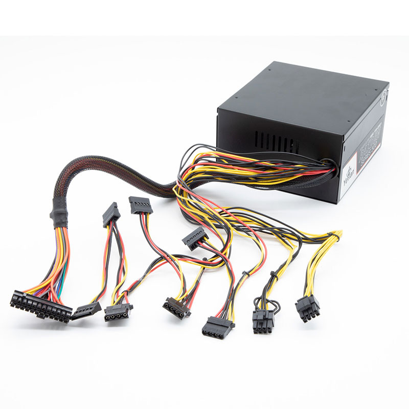 Foto 3 | Fuente De Poder Gaming Yeyian Raiden 80 Plus RGB Serie 850, 12v, 850W, Negro (yfr-46701)