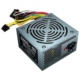 Foto 2 | Fuente De Poder PC 600w Quaroni Atx 24p Sata Qpsu-02 color Gris
