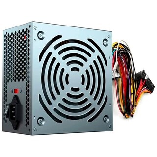 Foto 4 | Fuente De Poder PC 600w Quaroni Atx 24p Sata Qpsu-02 color Gris