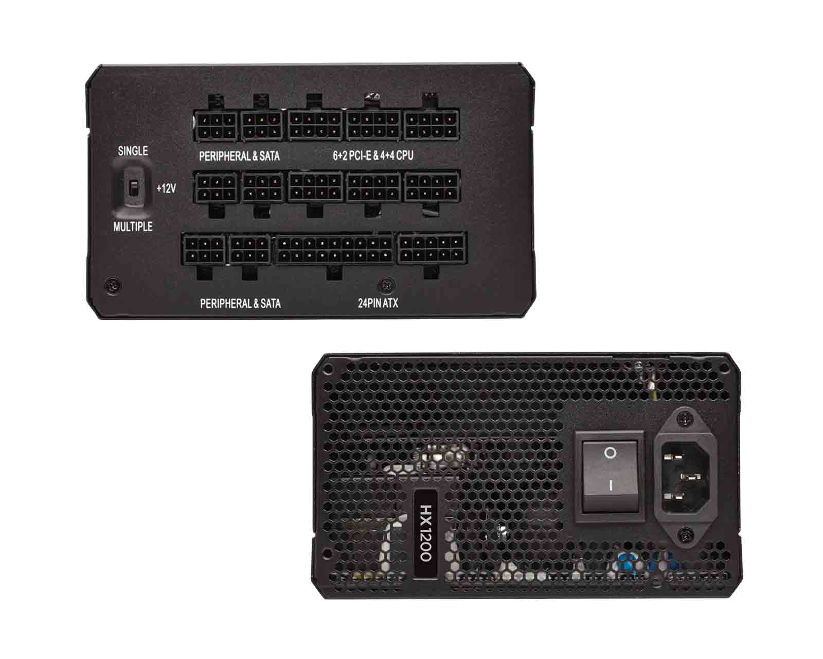 Foto 3 pulgar | Fuente Corsair HX1200 color Negro 1200 W Platinum 80 PLUS Modular CP-9020140-NA